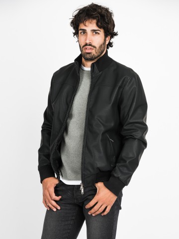 Bomber Eco-Leather