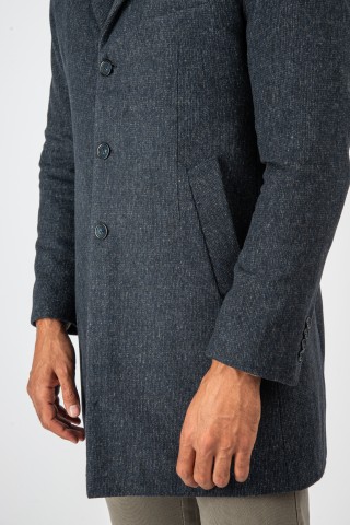 Cappotto Lungo Tramato